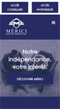 Mobile Screenshot of merici.com